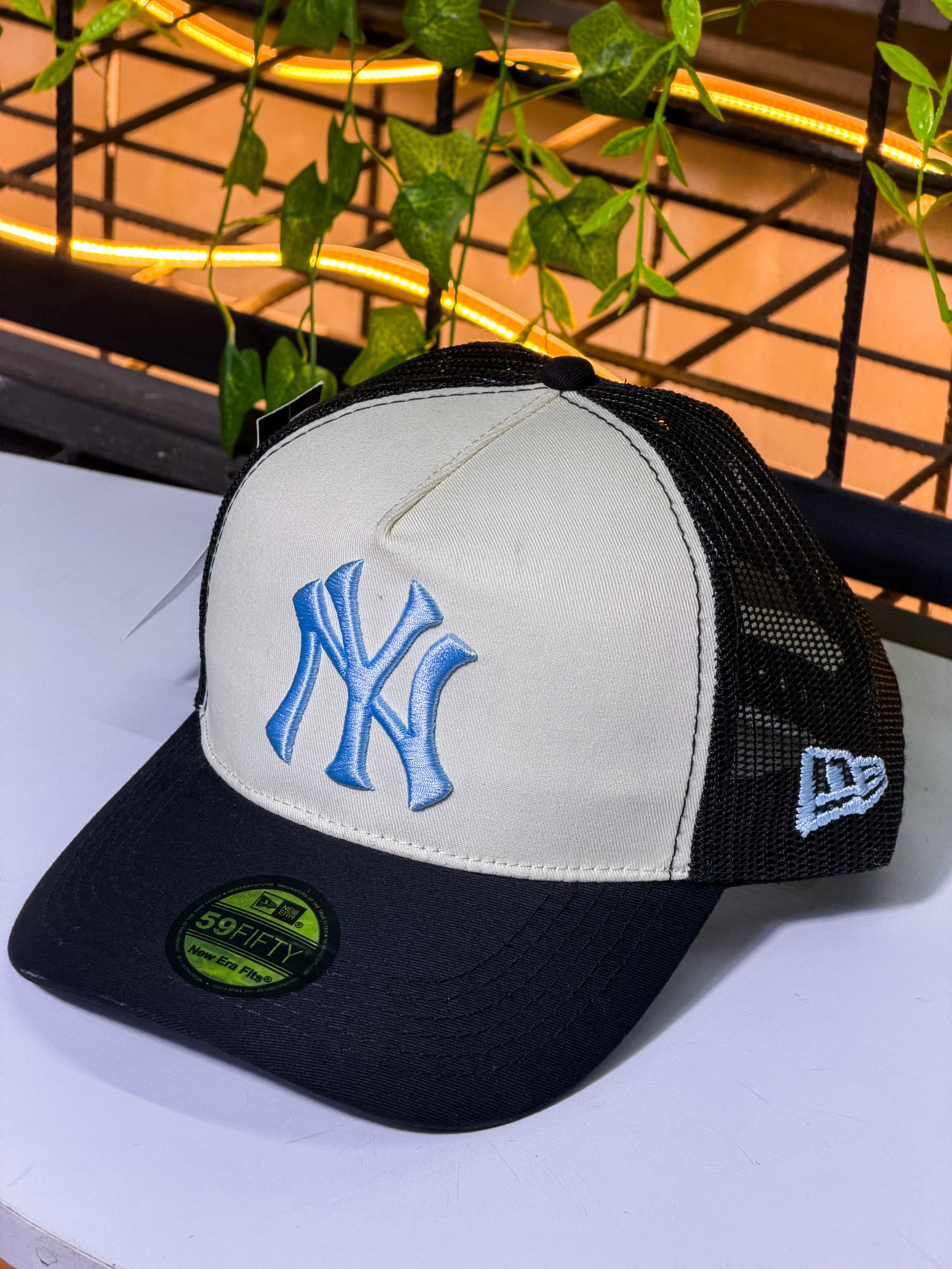 Gorra Trucker NY Sky Contrast