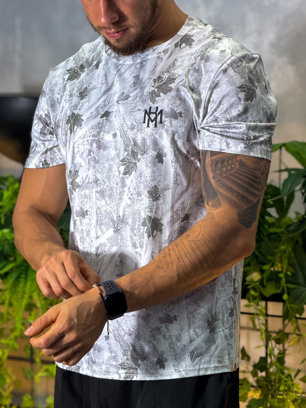 KM13 Stone Camo Performance Tee