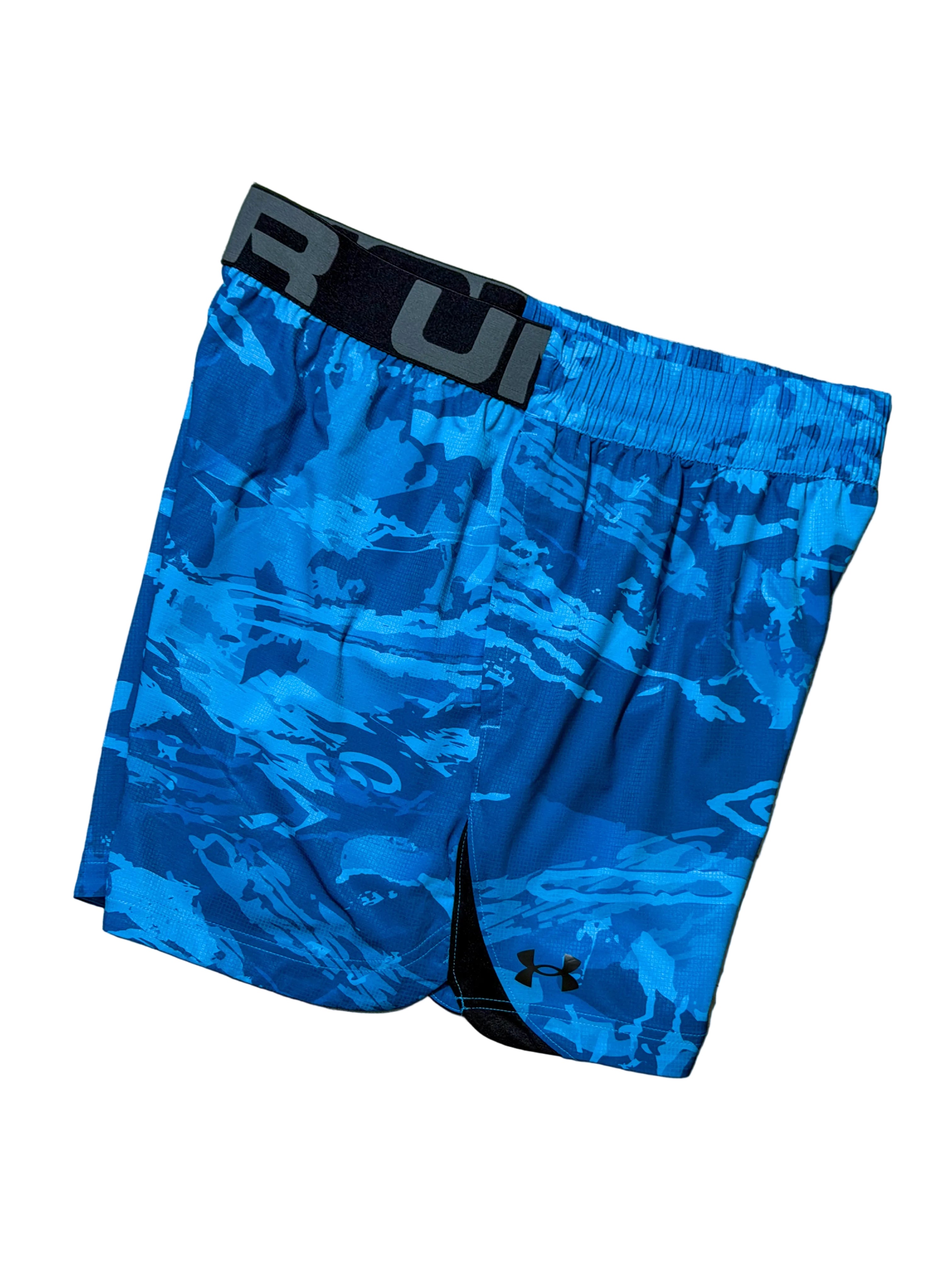 Pantaloneta Under Armour Azul Camuflada Dri-FIT