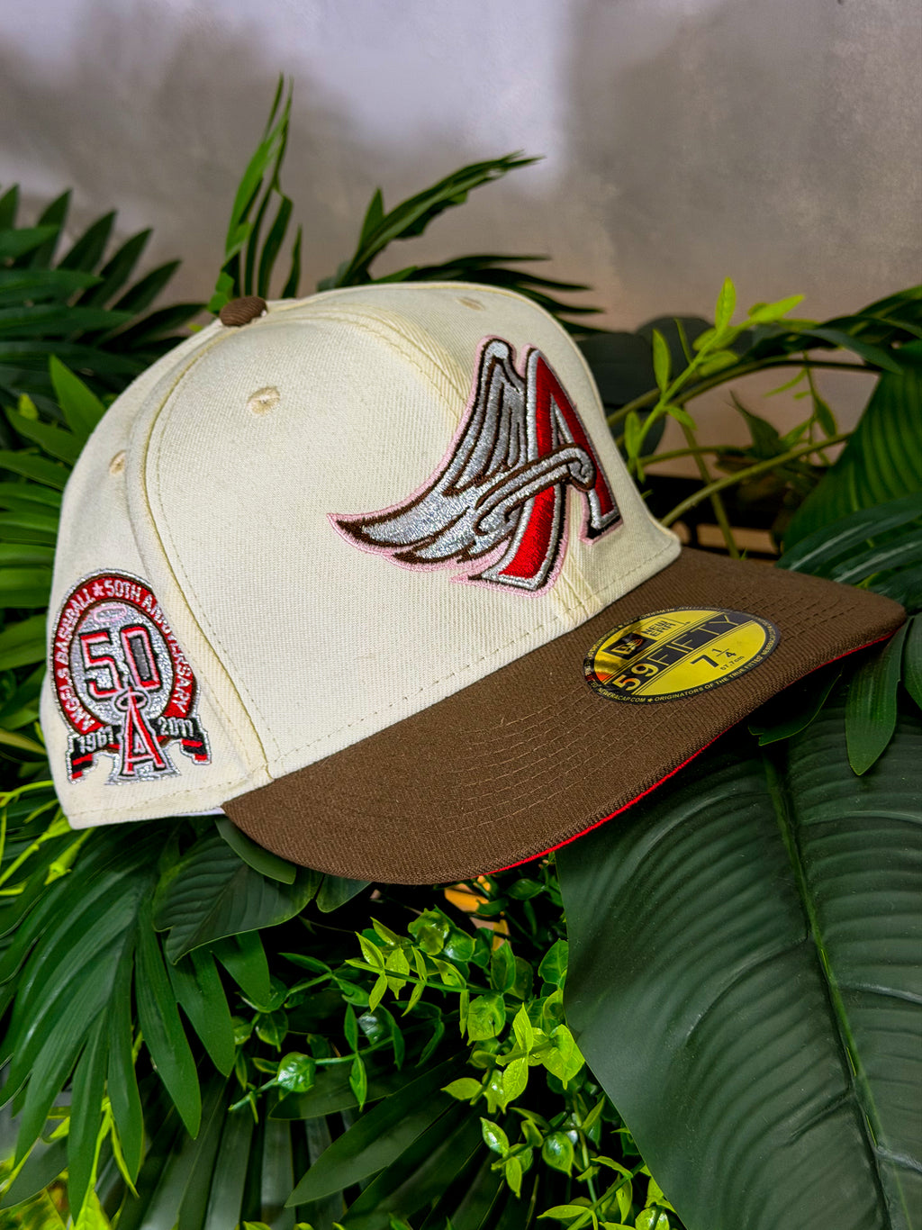 Gorra Fitted Ivory Legacy 50