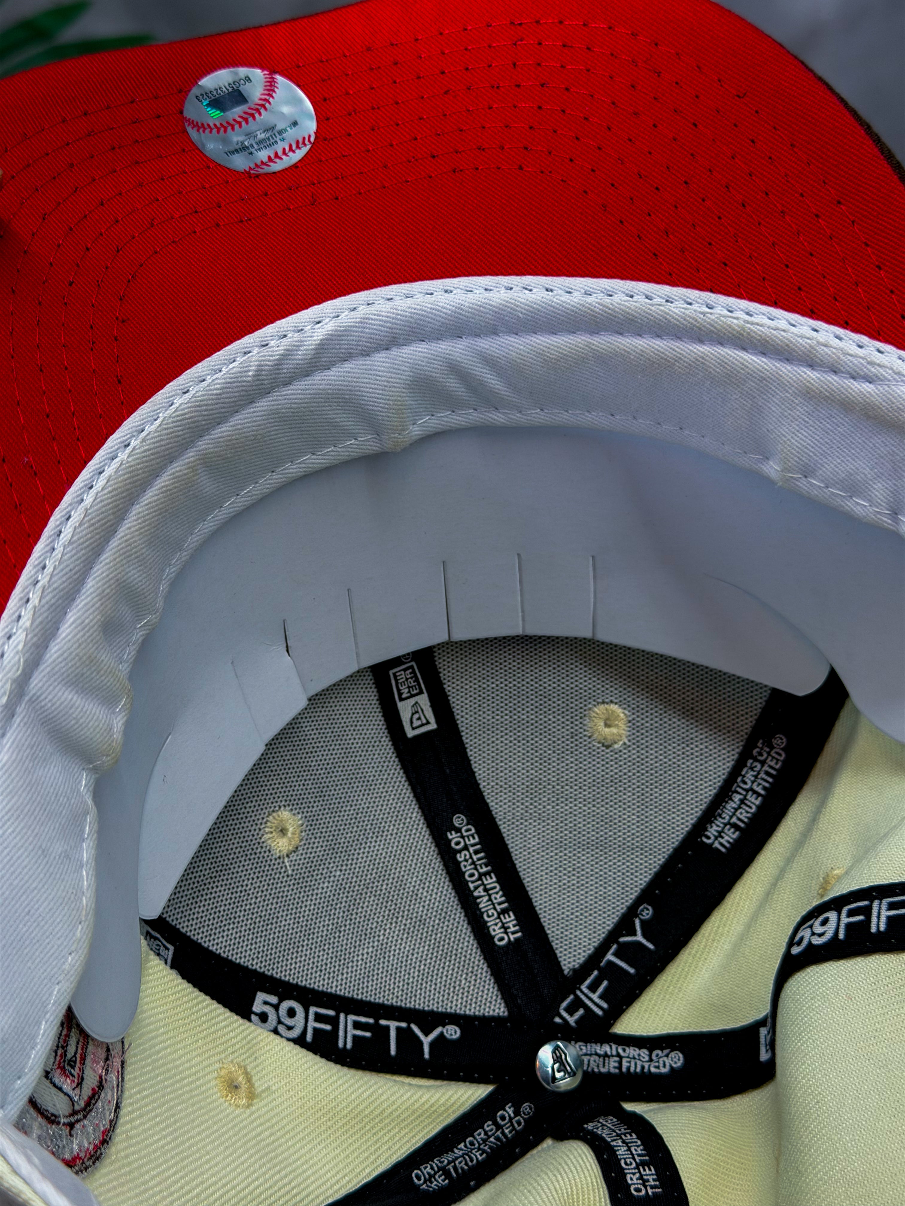 Gorra Fitted Ivory Legacy 50