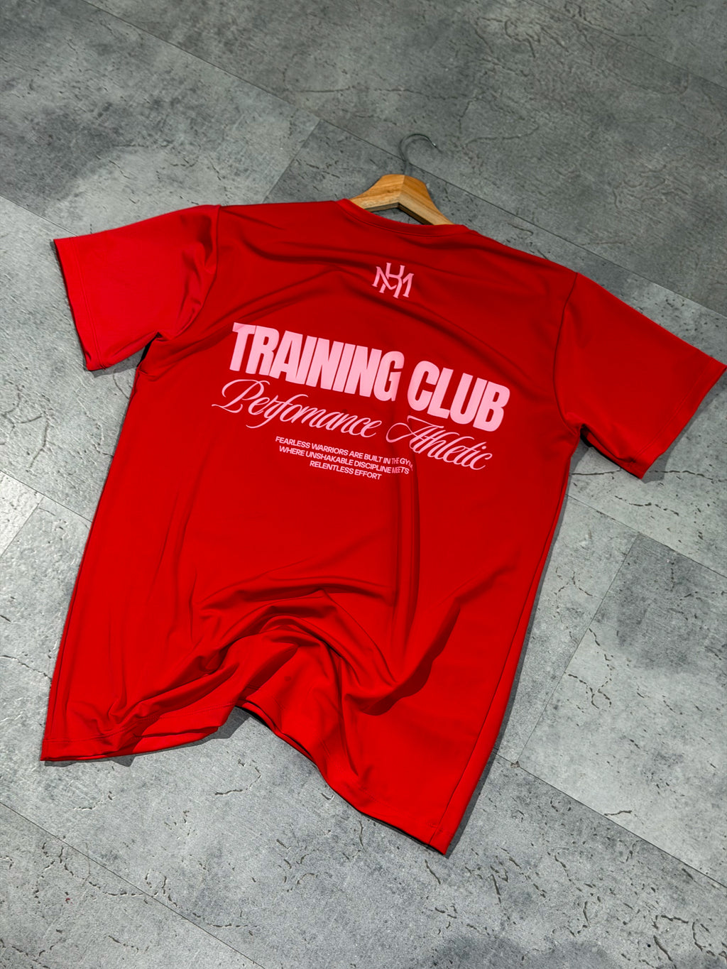 KM13 Training Club Performance Tee – Red