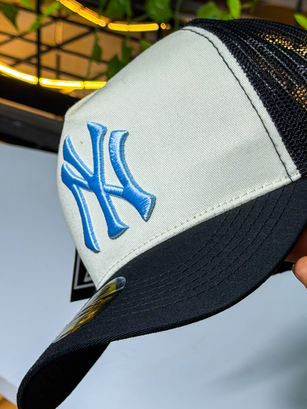 Gorra Trucker NY Sky Contrast