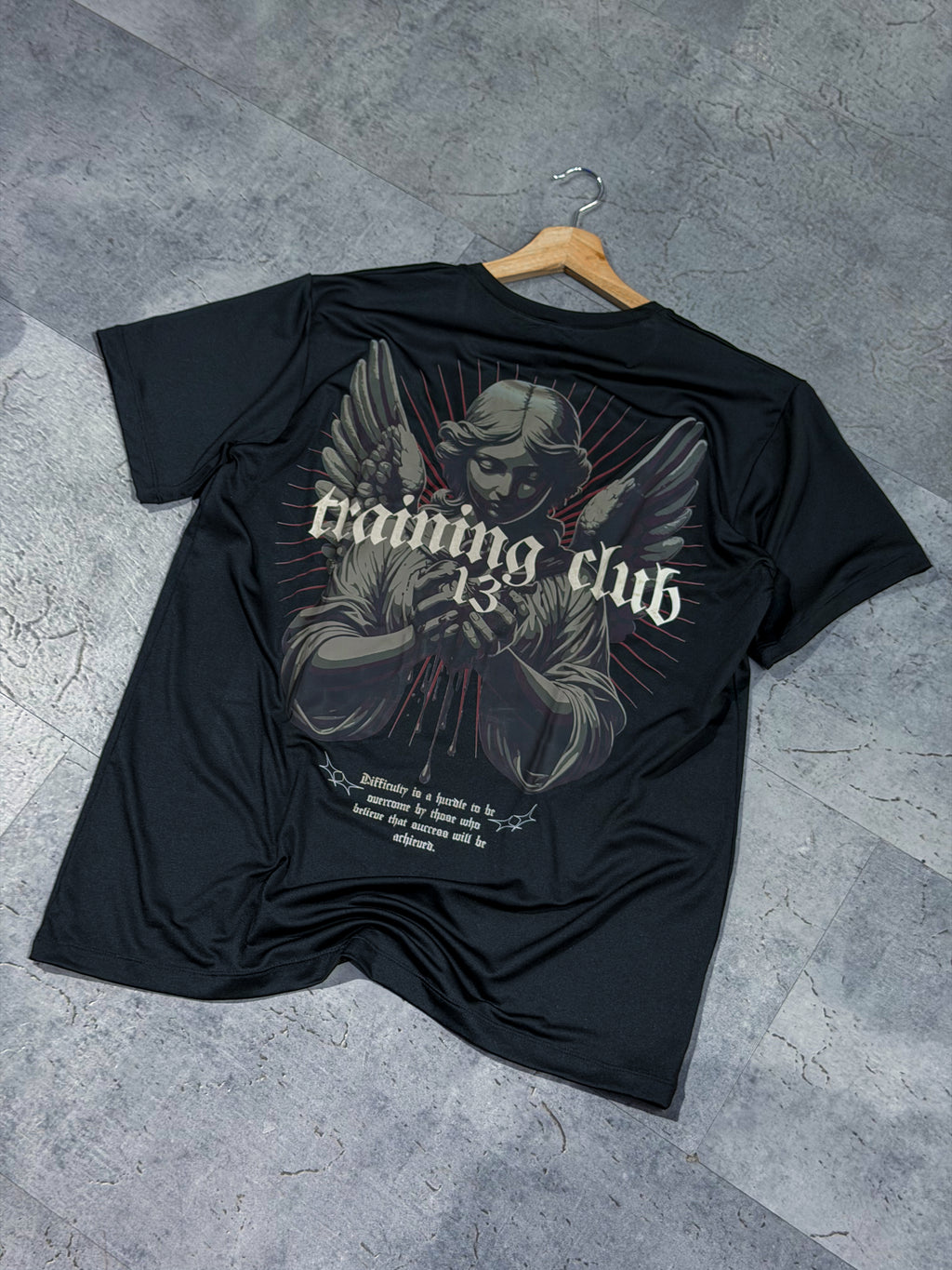 KM13 Training Club Angel Tee – Black Edition