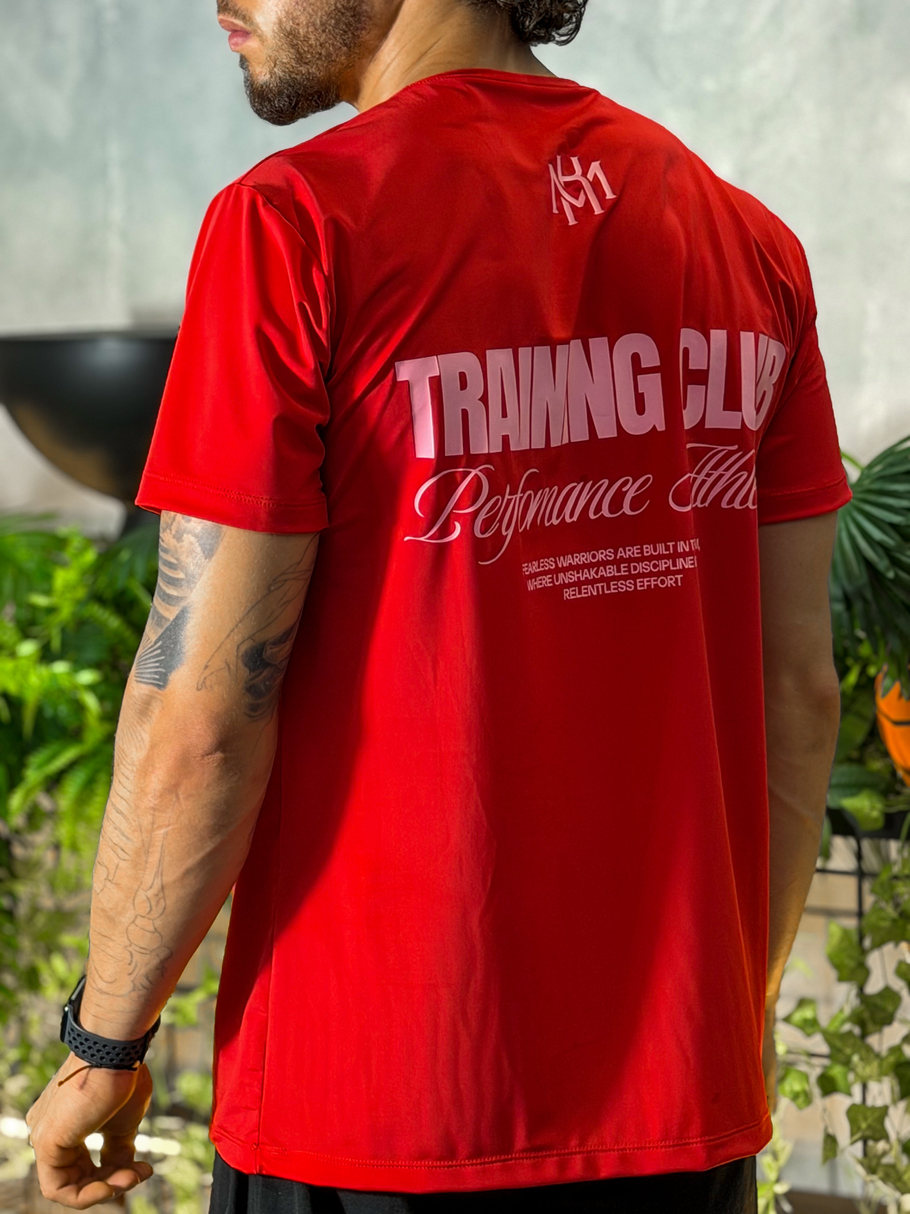 KM13 Training Club Performance Tee – Red