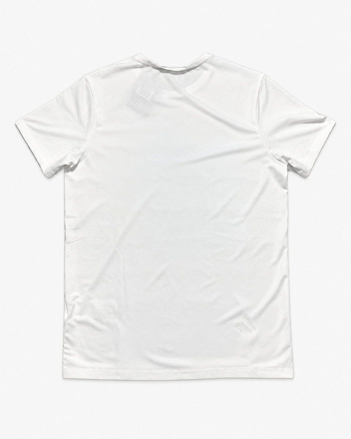 Camiseta Dri-FIT Nike Swoosh Outline Blanca
