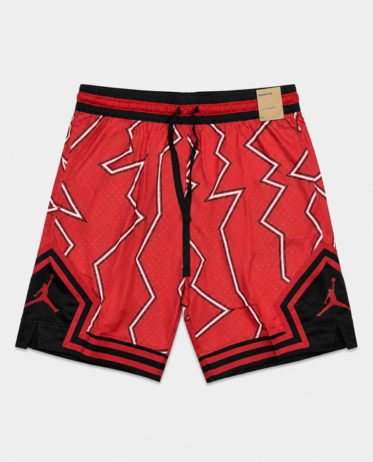 Pantaloneta Jordan Estampada Roja
