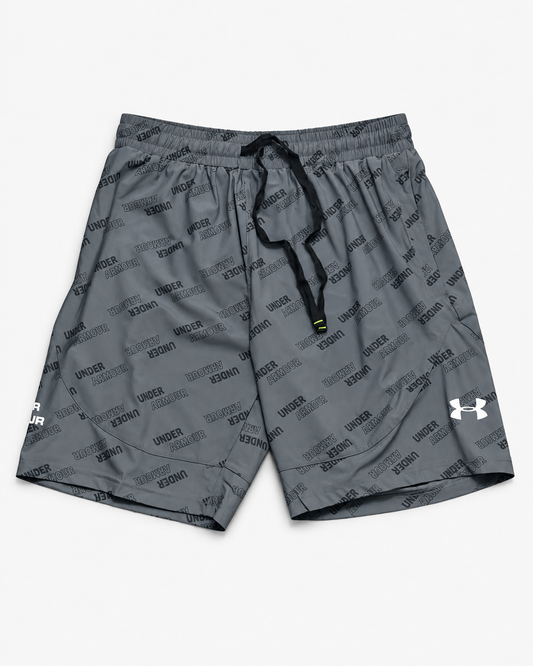 Pantaloneta Dri-Fit Under Armour Estampada Gris