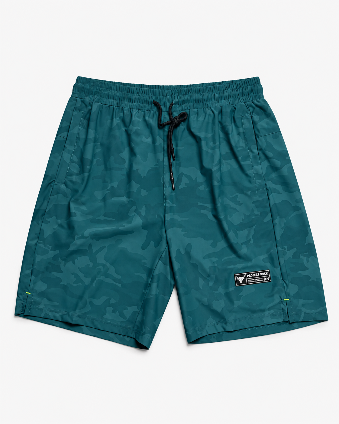 Pantaloneta Dri-Fit Under Armour Project Rock Camuflada Verde
