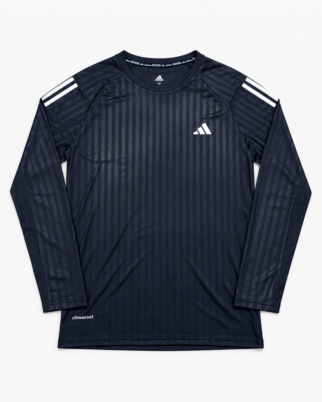 Camiseta Dri-FIT Adidas ClimaCool Manga Larga Negra