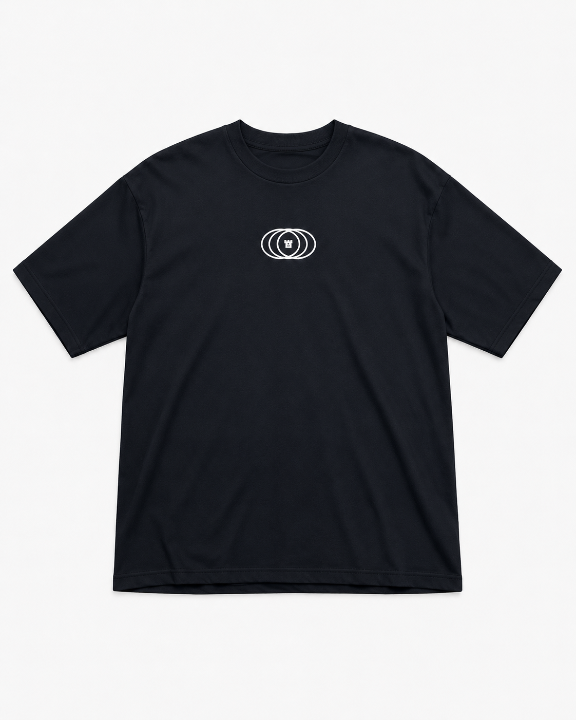Camiseta Oversize KM13 Training Club Black