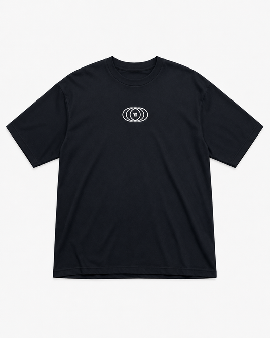 Camiseta Oversize KM13 Training Club Black