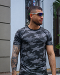 Camiseta Dri-FIT KM13 Camo Gris