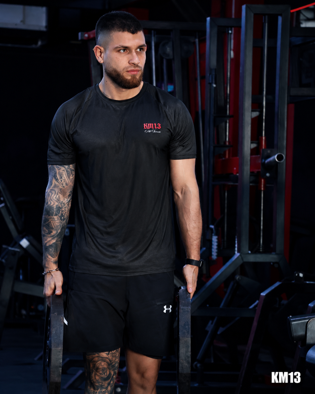 Camiseta Dri-FIT KM13 All Season Negra