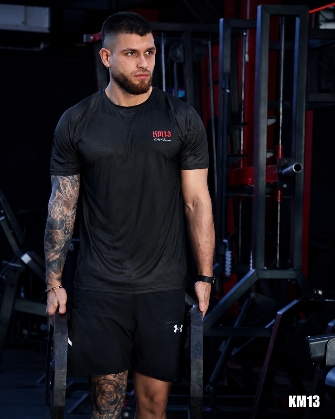 Camiseta Dri-FIT KM13 All Season Negra