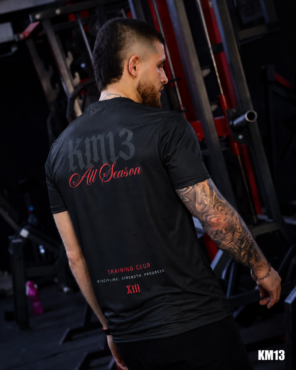 Camiseta Dri-FIT KM13 All Season Negra