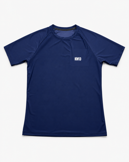 Camiseta Dri-FIT KM13 Essential Azul Marino