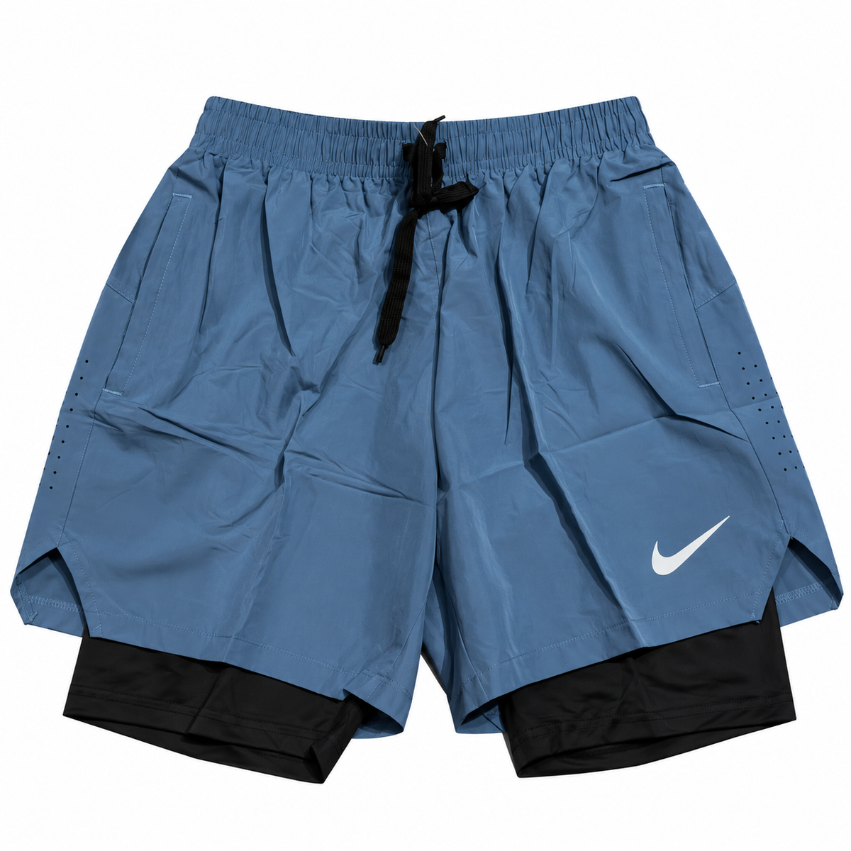 Pantaloneta Dri-FIT Nike Azul Acero