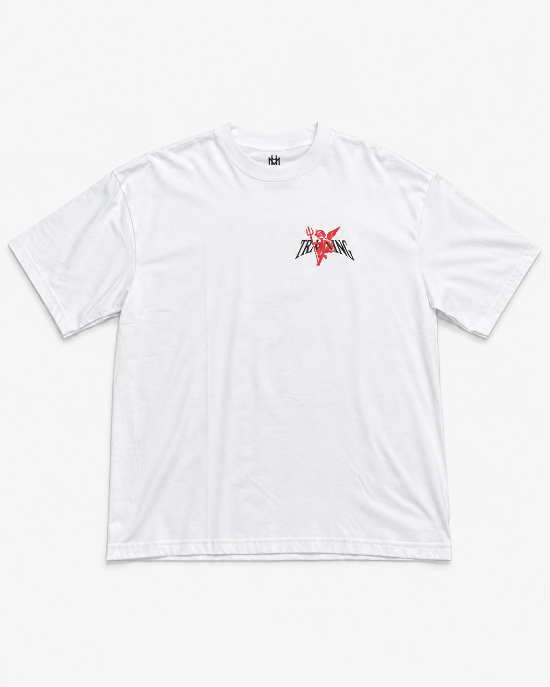 Camiseta Oversize KM13 Training Blanca