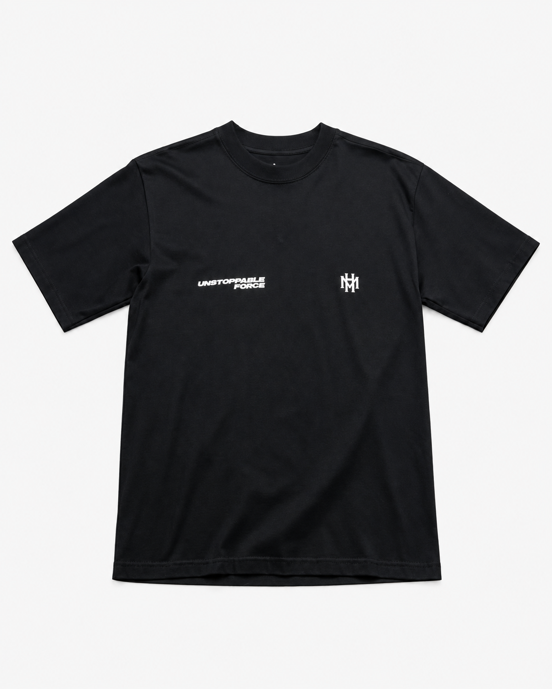 Camiseta Oversize KM13 Unstoppable Force Negra