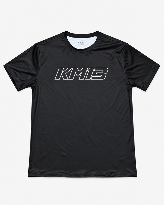 Camiseta Dri-FIT KM13 Outline Negra