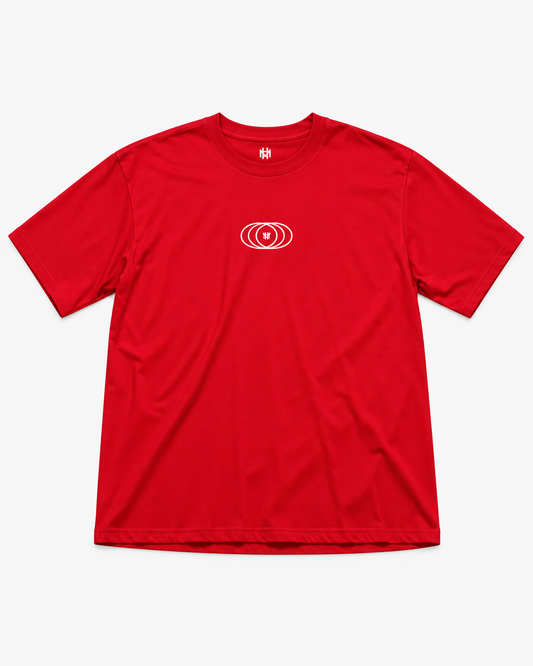 Camiseta Oversize KM13 Training Club Red