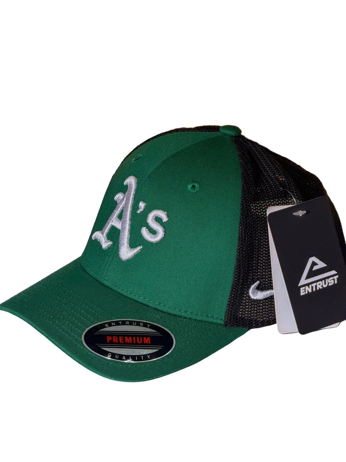 Gorra Trucker A’s Green Core