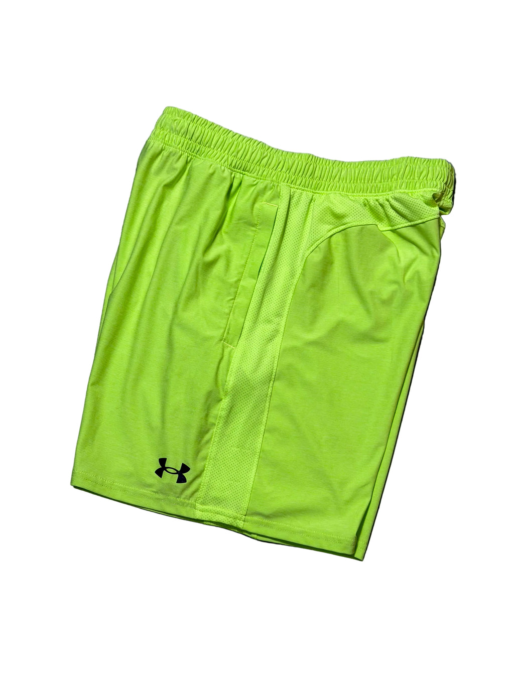 Pantaloneta Under Armour Verde Neón Dri-FIT