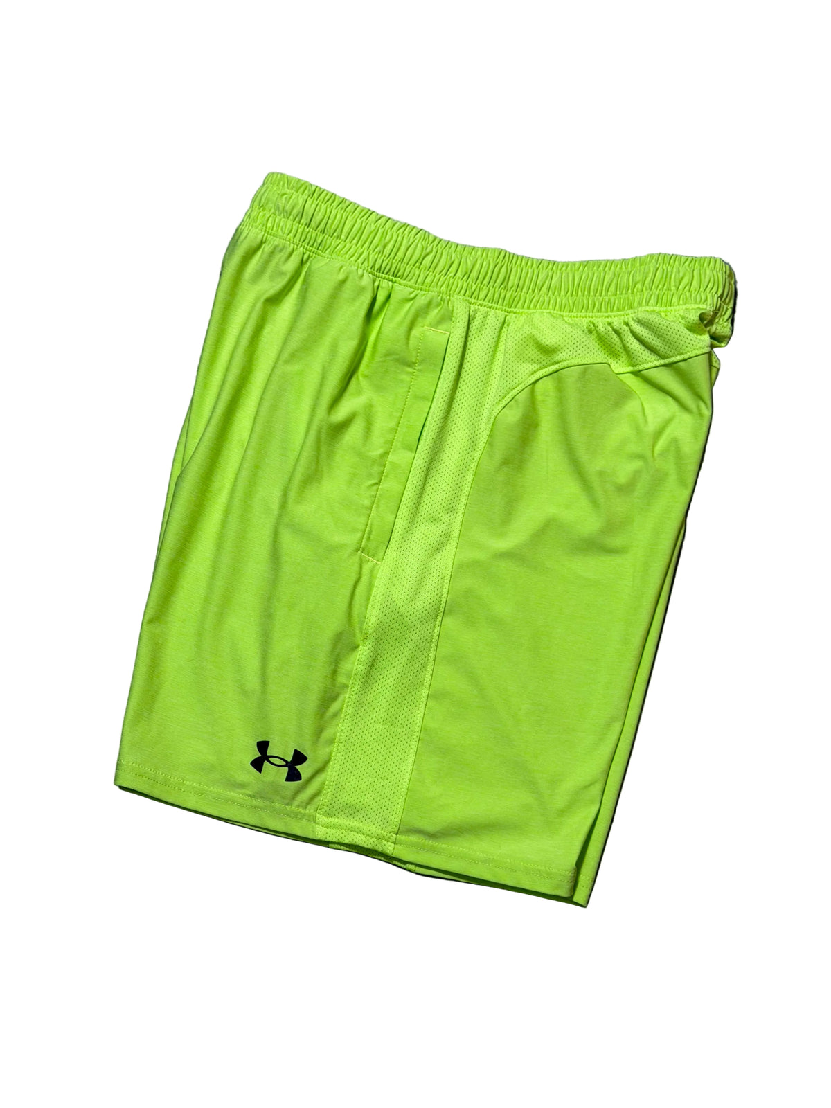 Pantaloneta Under Armour Verde Neón Dri-FIT