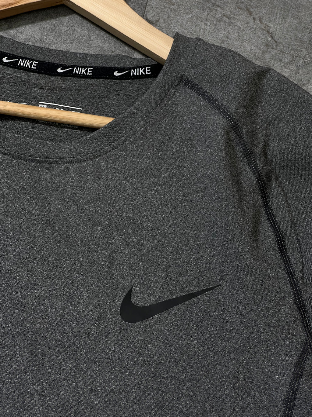 Camiseta  Dri-Fit Nike Pro Training Gris Carbón