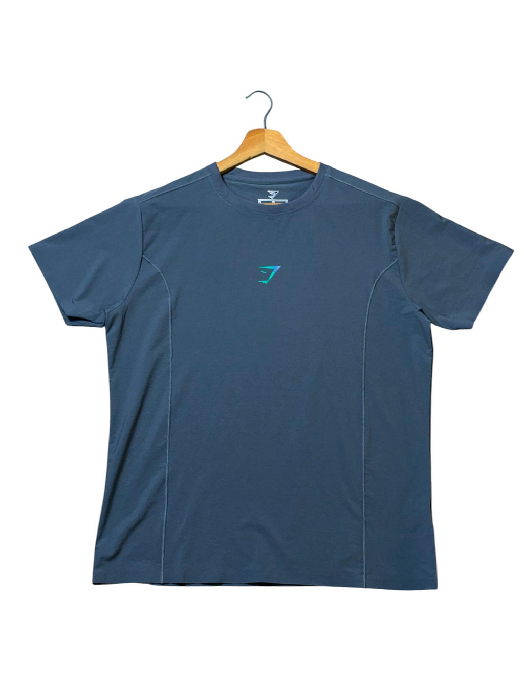 Camiseta Dri-Fit Gymshark Training Gris Azulado