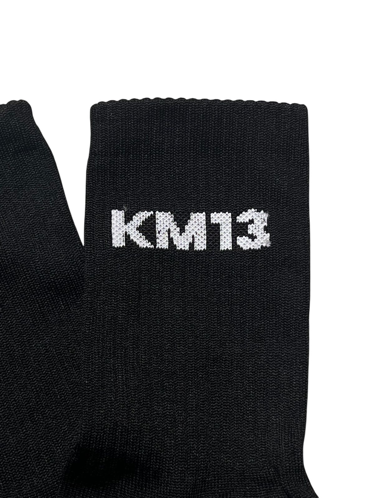 Medias Deportivas KM13 Training Negro/Blanco
