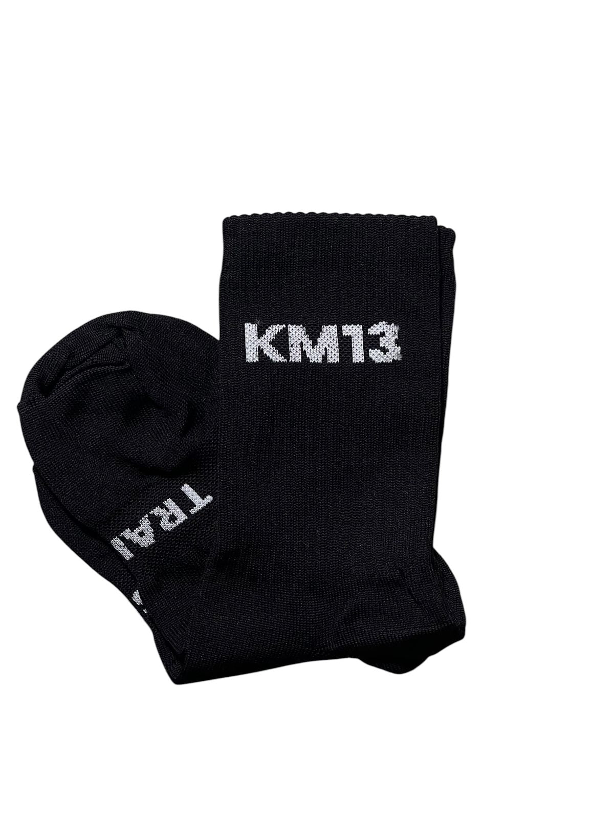Medias Deportivas KM13 Training Negro/Blanco