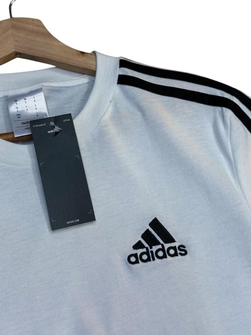 Camiseta Adidas Blanca 3 Rayas