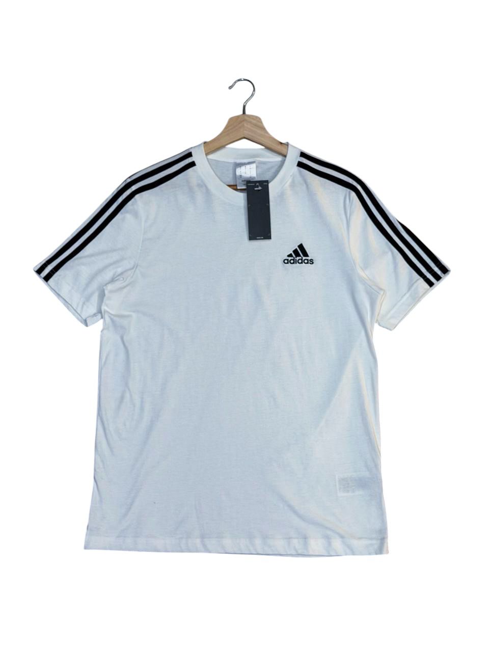 Camiseta Adidas Blanca 3 Rayas