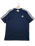 Camiseta Adidas Negro 3 Rayas