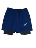 Pantaloneta Nike Azul con Licra Interior