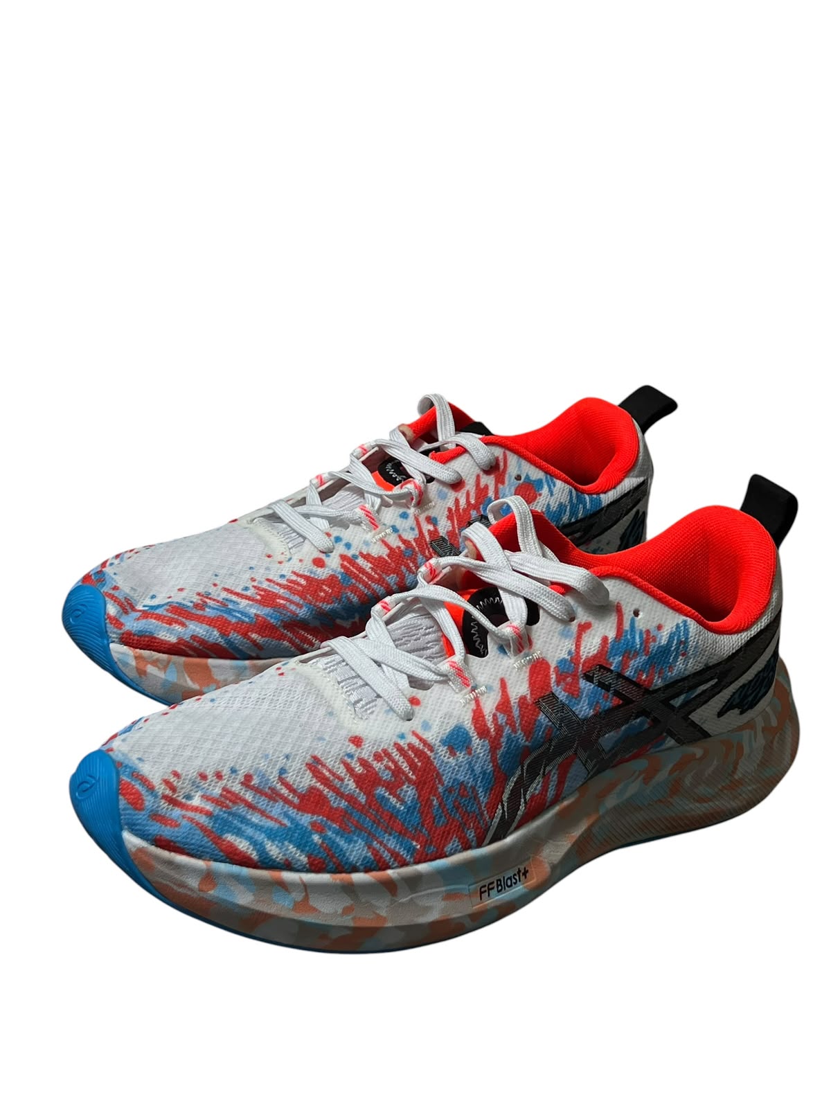 Zapatillas ASICS Novablast 5 Blanco/Rojo/Azul