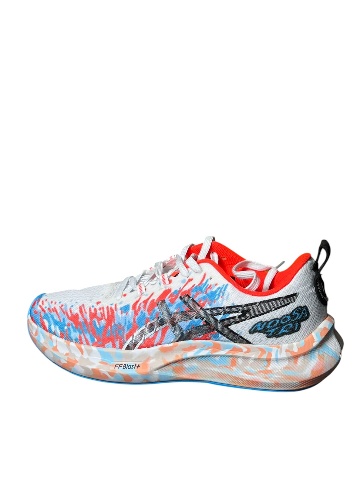 Zapatillas ASICS Novablast 5 Blanco/Rojo/Azul