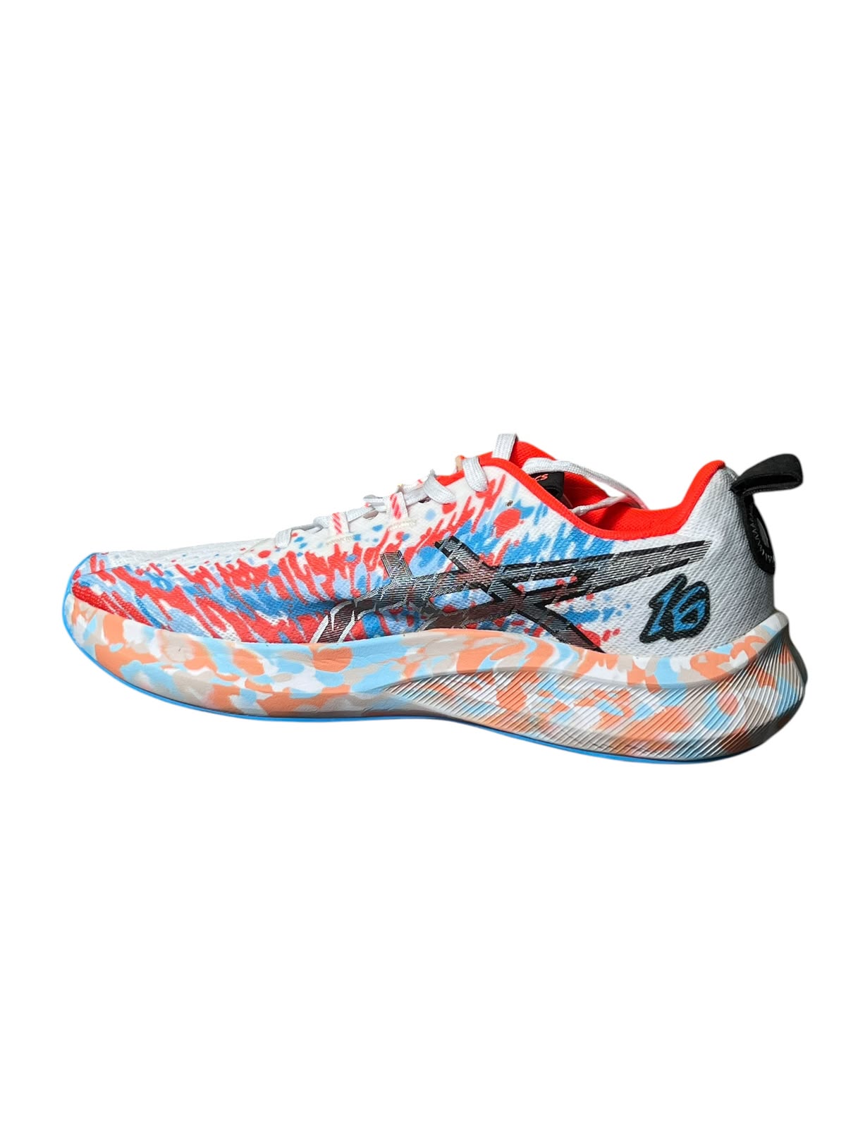 Zapatillas ASICS Novablast 5 Blanco/Rojo/Azul