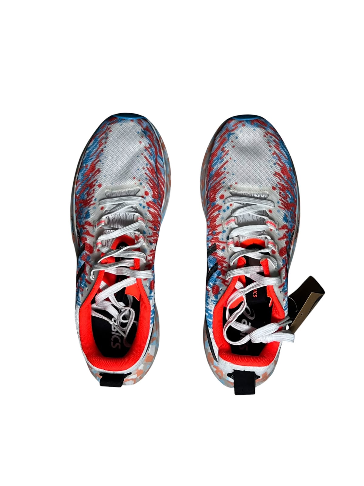 Zapatillas ASICS Novablast 5 Blanco/Rojo/Azul