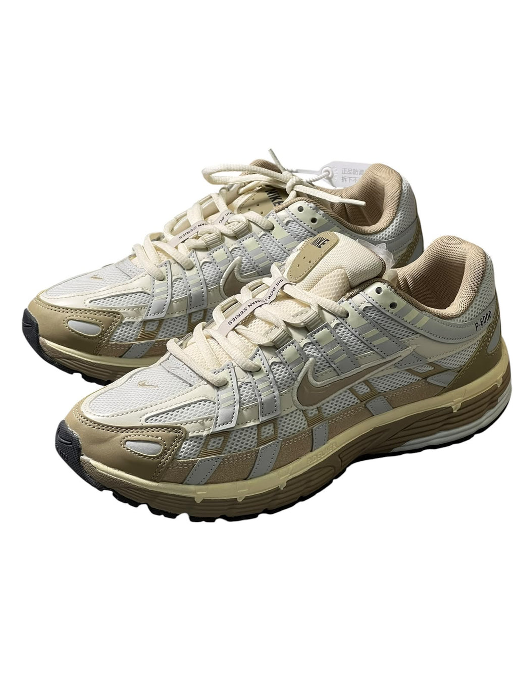 Zapatillas Nike P-6000 Blanco/Beige