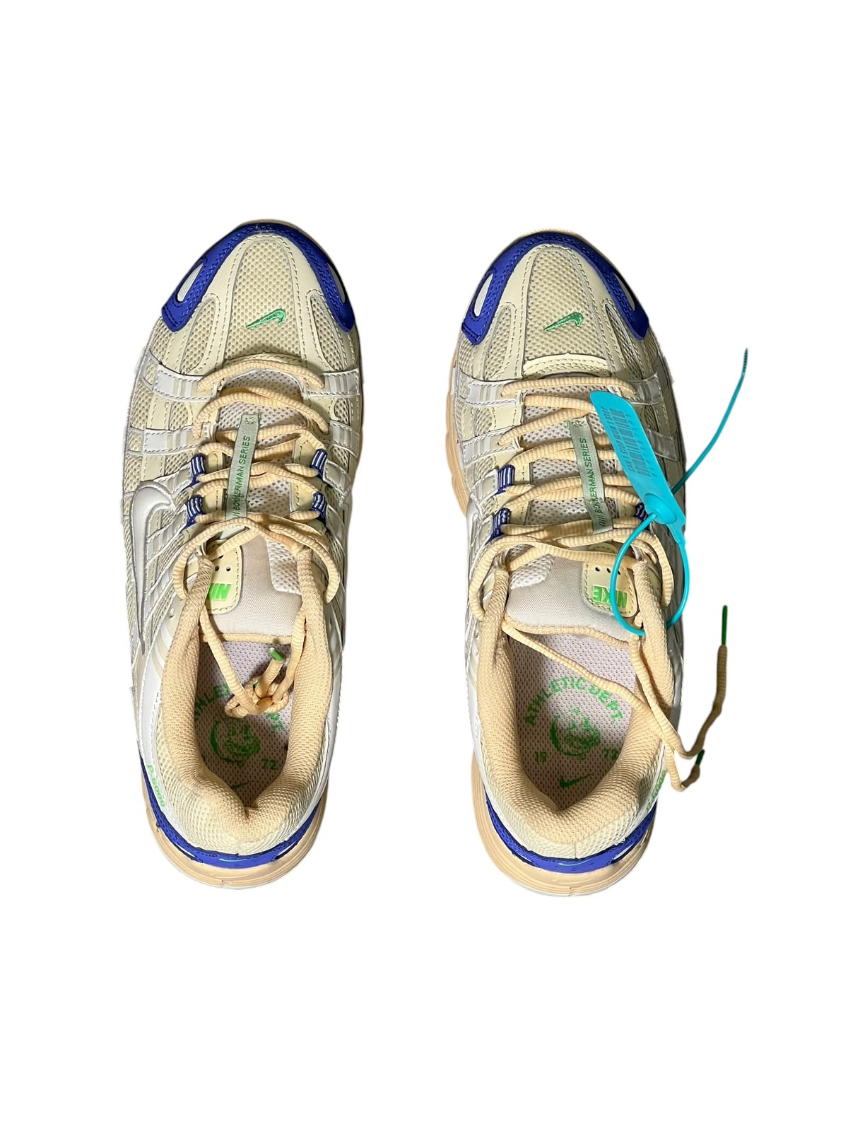 Zapatillas Nike P-6000 Crema/Azul