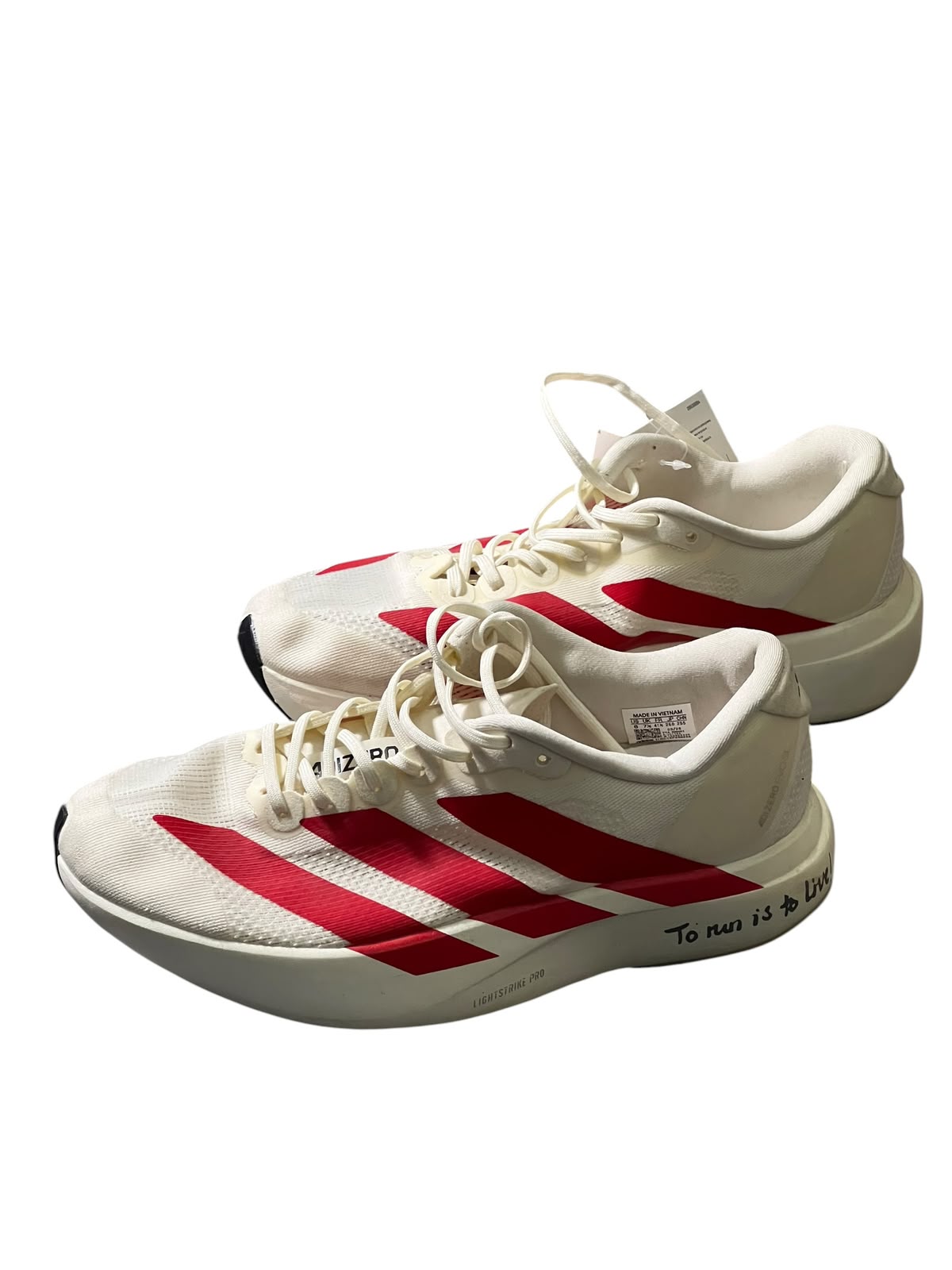Zapatillas Adidas Adizero Blanco/Rojo