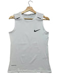 Camiseta Dri-FIT Nike Pro Sleeveless Blanca