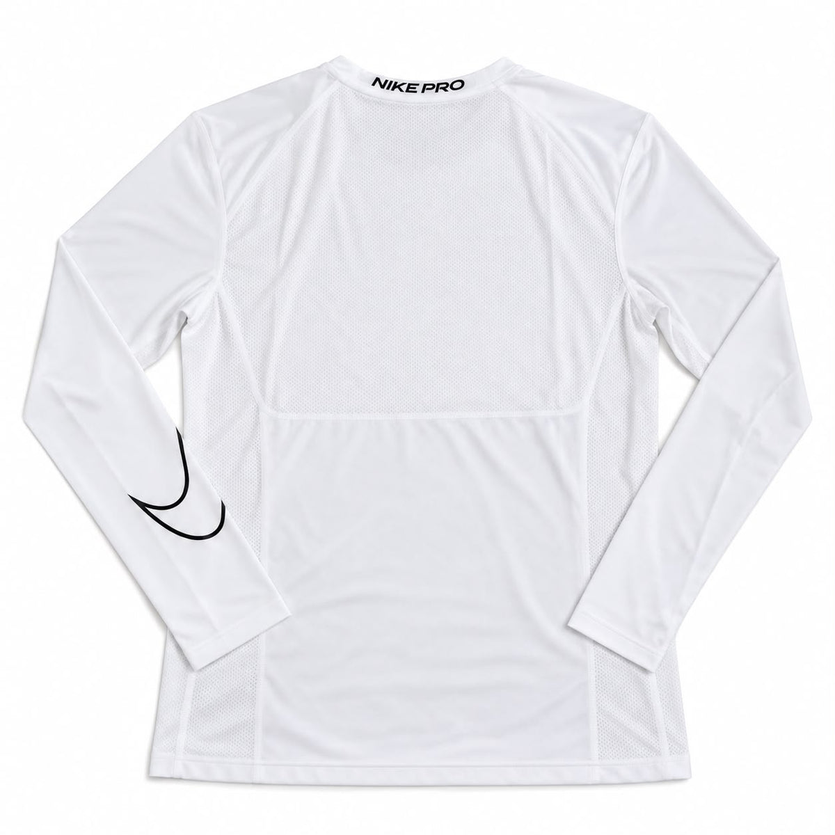 Camiseta Dri-FIT Nike Manga Larga Swoosh Blanca