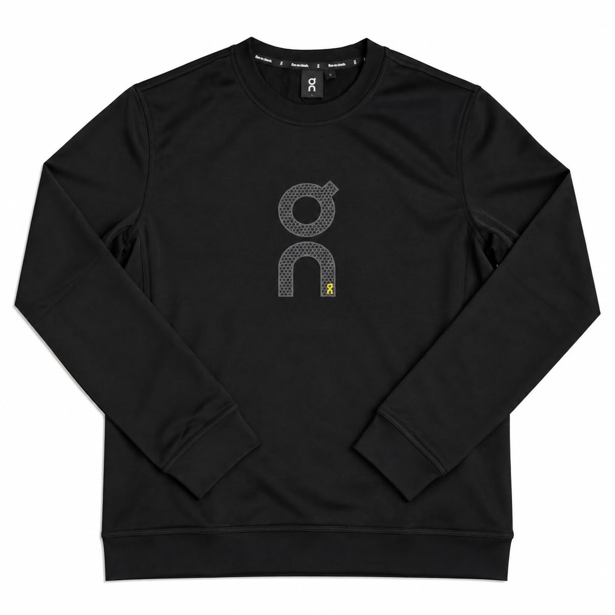 Hoodie On Running Performance Negra