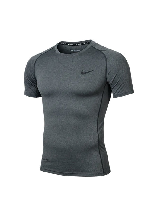 Camiseta  Dri-Fit Nike Pro Training Gris Carbón