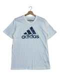 Camiseta Adidas Blanca Logo Camuflado