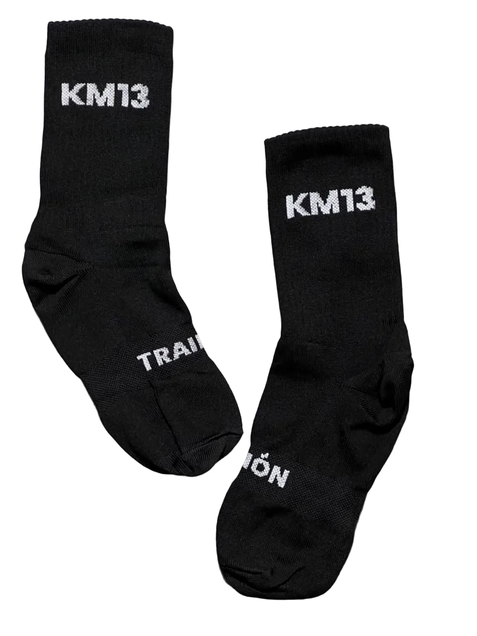 Medias Deportivas KM13 Training Negro/Blanco